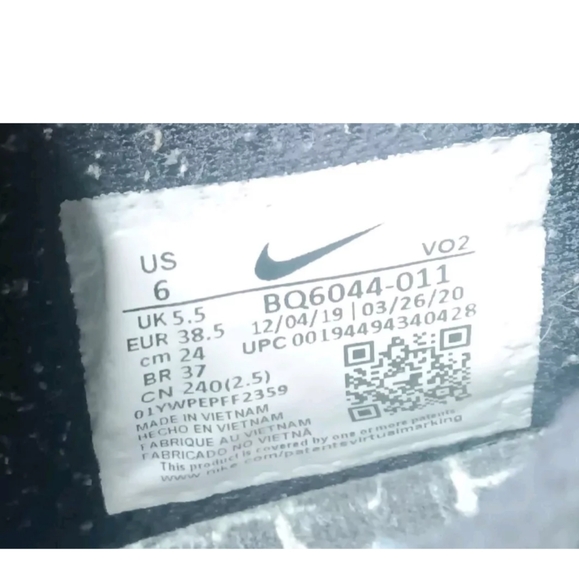 Nike React Metcon Men's Training Shoes BQ6044 011 Black White Brown Gum Size 6 - Picture 6 of 9